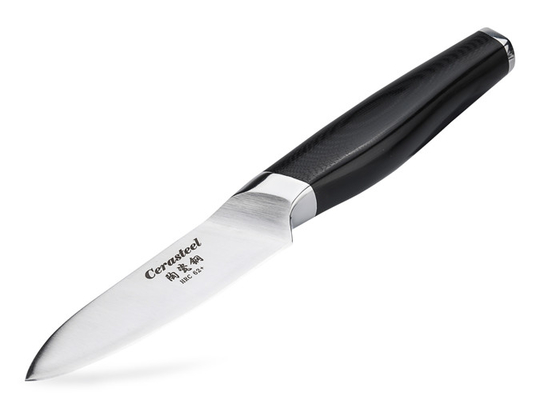 Elegant 3.5" Cerasteel Kitchen Knife For Paring Easy To Clean Customized Size