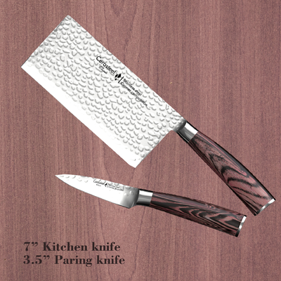 Custom Made Wonderful Ultra Sharp Knife 3.5" & 7"