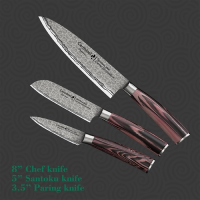 Professional 8&quot; Cerasteel Chef Knife Cooking Knife Set