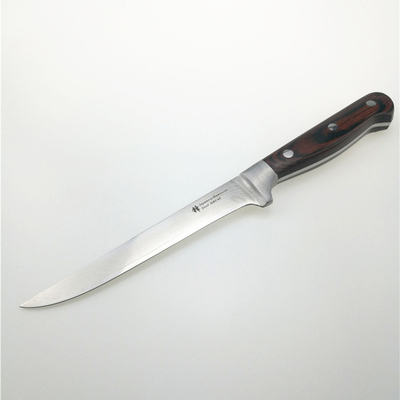 6" Damascus Kitchen Knives , Damascus Boning Knife Japanese VG10 Steel