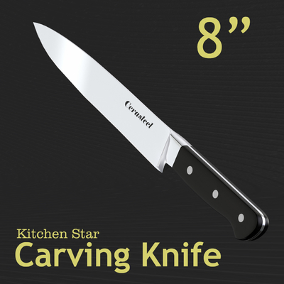 Long Lasting Sharpness Cerasteel Knife 8'' Carving Knife