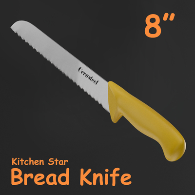 Professional 8" Cerasteel Bread Knife Ultra Sharp Cooking Knife